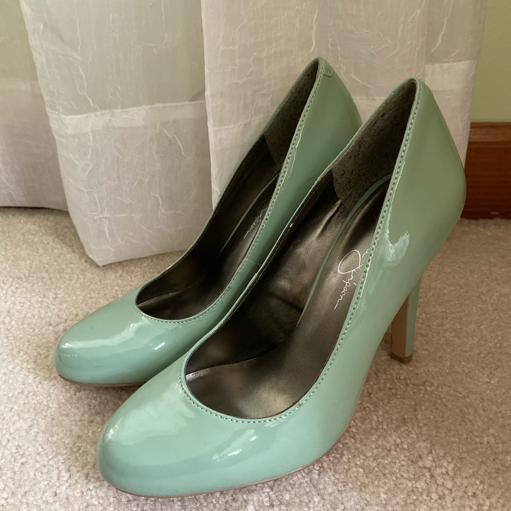 Jessica Simpson Light Blue Heels